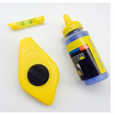 One-stop shopping chalk line chalk line set measuring tool