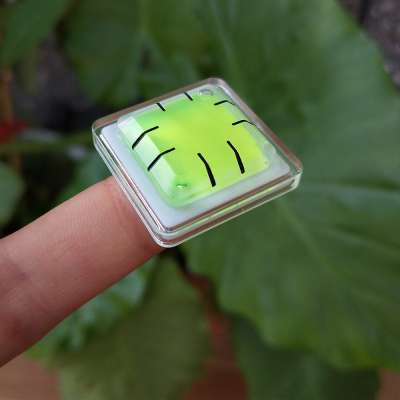 2019 Acrylic Mini Bubble Level vials Indicator for light fixing